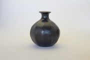 中里隆　アンダーソンランチ　黒釉面取徳利【酒器】【送料無料】