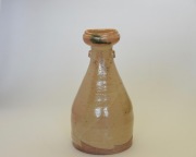 土屋由起子　長石釉花入れ【花瓶】【茶道具】