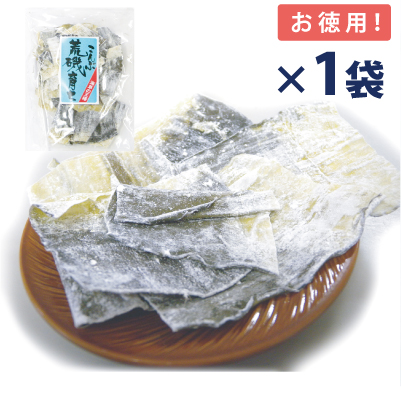 株ヅメおやつ昆布(荒磯育ち） 105g 昆布と酢だけの硬派な味わい！ （有）道正昆布 ※酢昆布ではありません