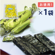 とろろ巻おやつ昆布 【お徳用 70g】 かめばかむほどクセになる！ （有）道正昆布