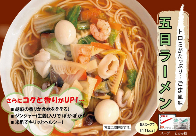 食品サンプル　見本　五目麺(五目ラーメン) 食品サンプル 見本 五目麺(五目ラーメン)
