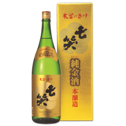金箔入 本醸造 1.8L 　七笑酒造