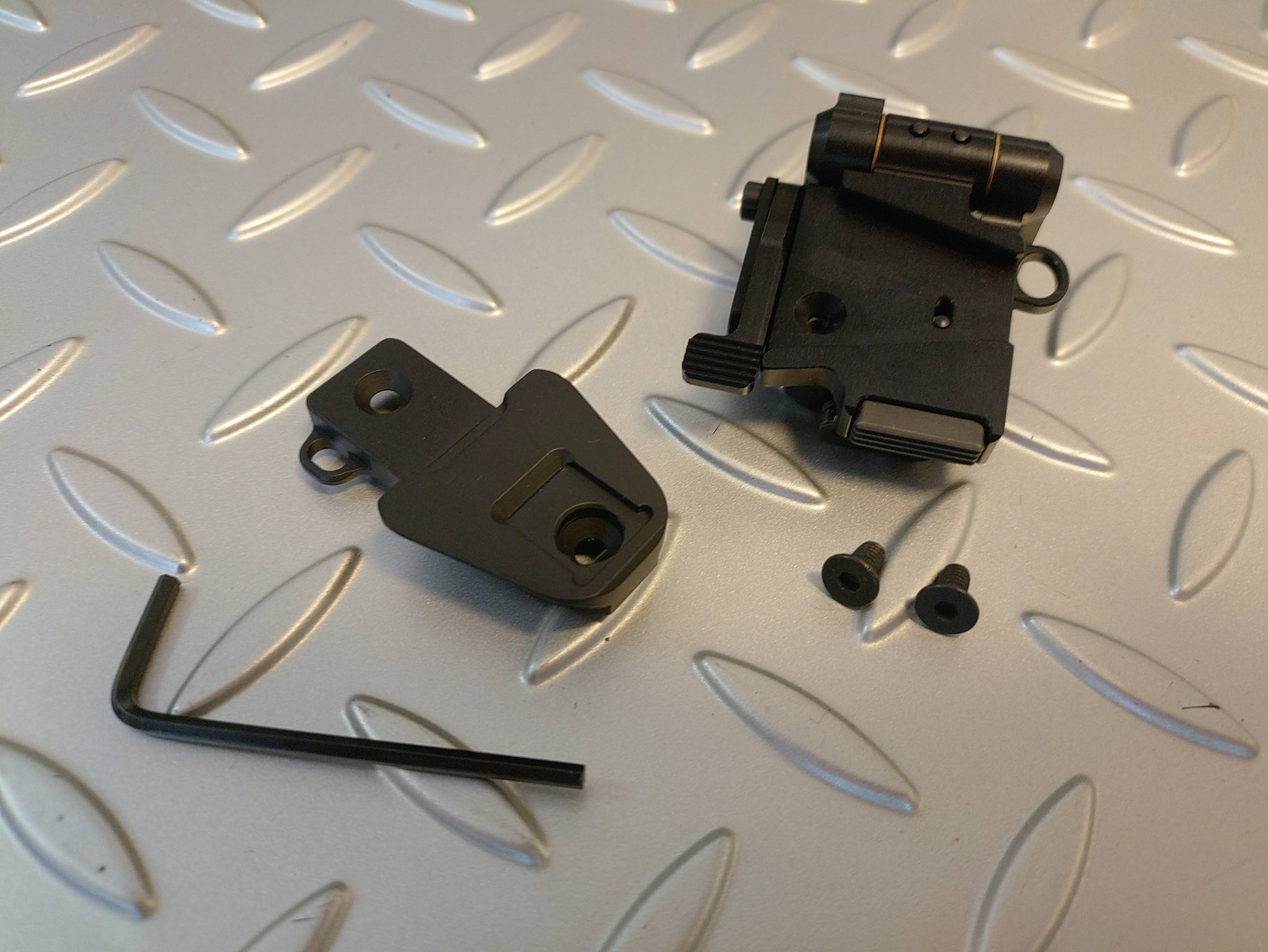 Iray Pfalcon640対応　QD＆サイドフリップマウントセット