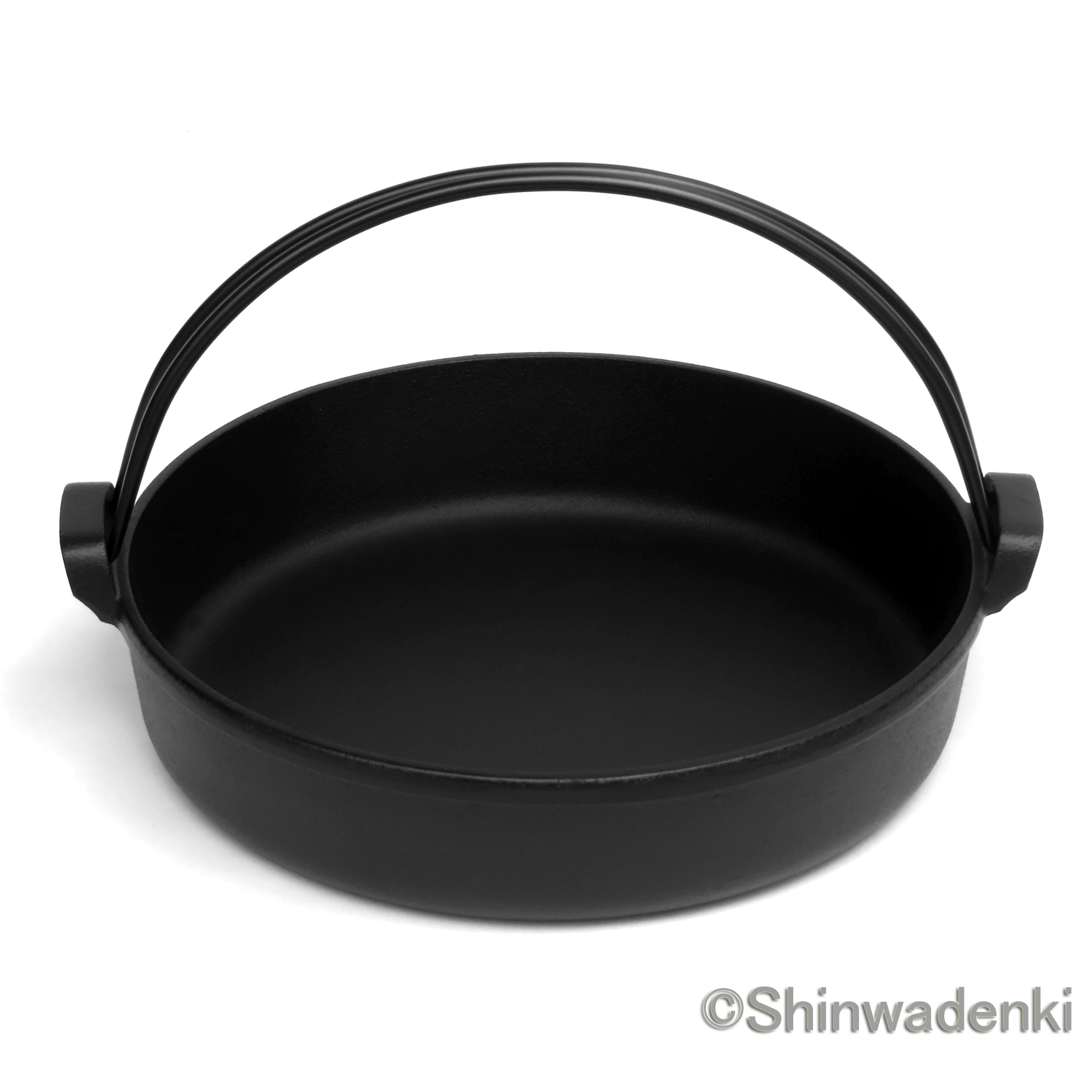 南部鉄器 すき焼き鍋 南部ツル付24cm