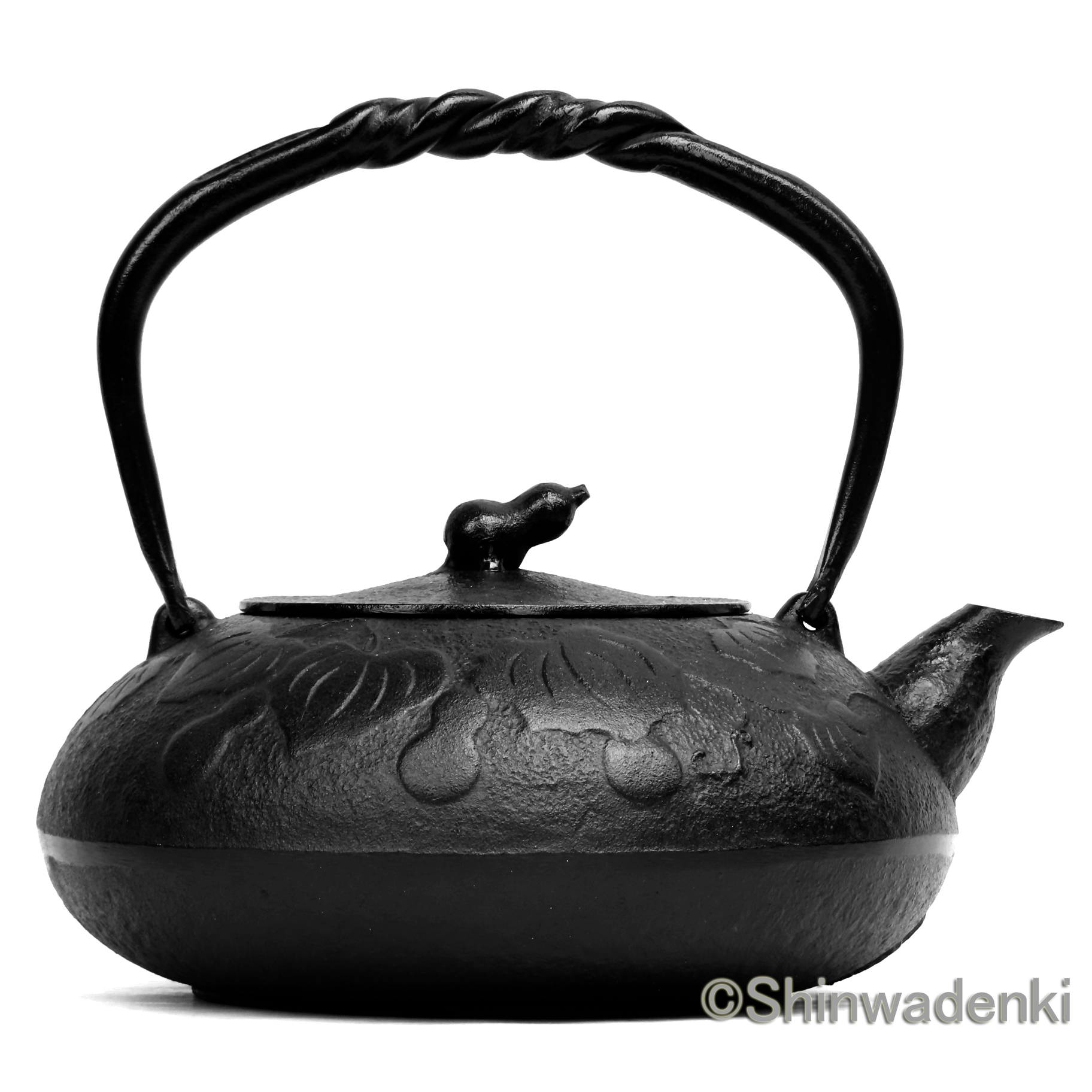 南部鉄器 鉄瓶 瓢