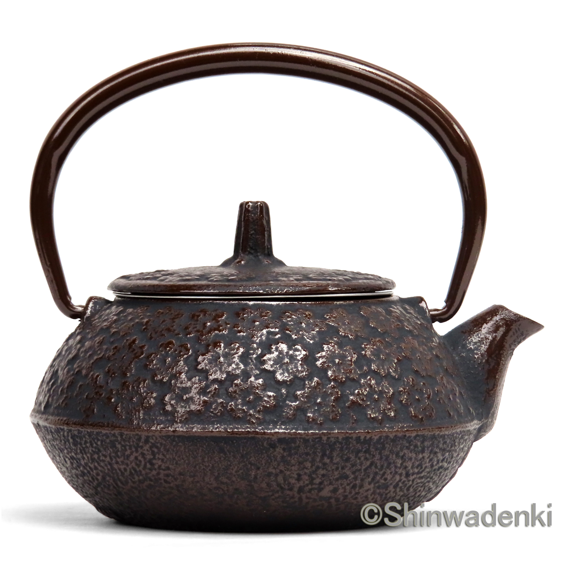 南部鉄器 ティーポット 急須 波千鳥 OH-411 Shinwadenki