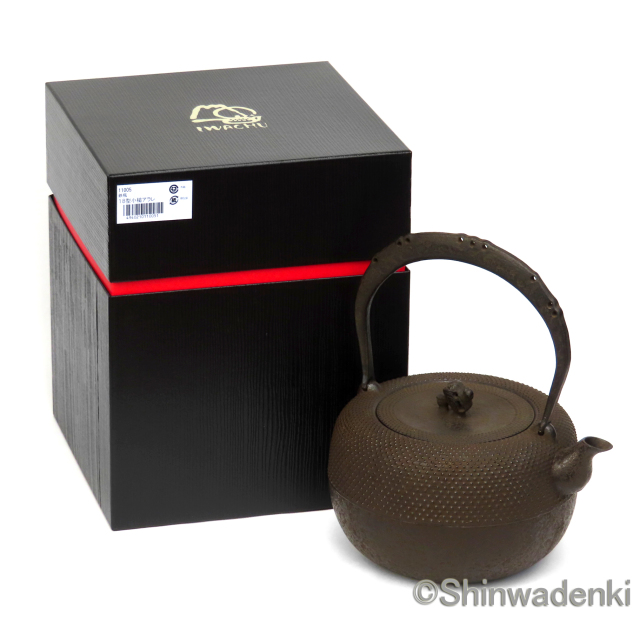 南部鉄器 鉄瓶 18型小槌アラレ
