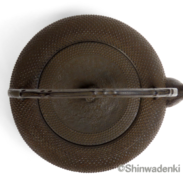 南部鉄器 鉄瓶 18型小槌アラレ 11005 Shinwadenki