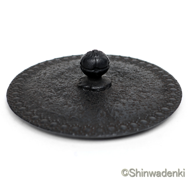 南部鉄器 鉄瓶 清末・清茂作 9型姥口亀甲