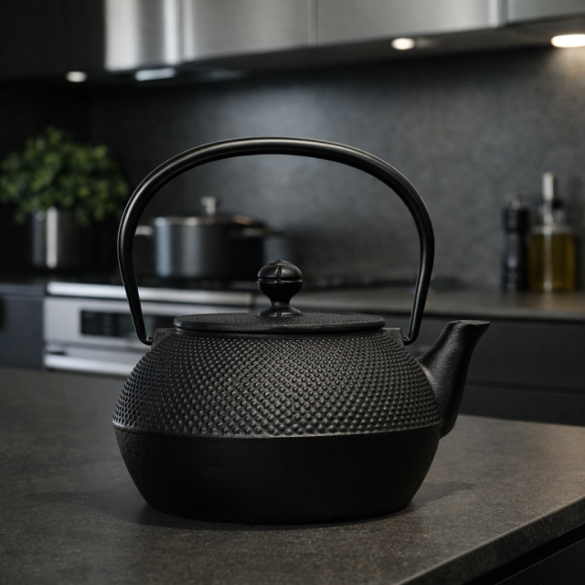 南部鉄器 鉄瓶 7型アラレ