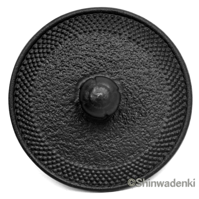 岩鋳 南部鉄器 鉄瓶 7型アラレ 0.9L 11720 Shinwadenki