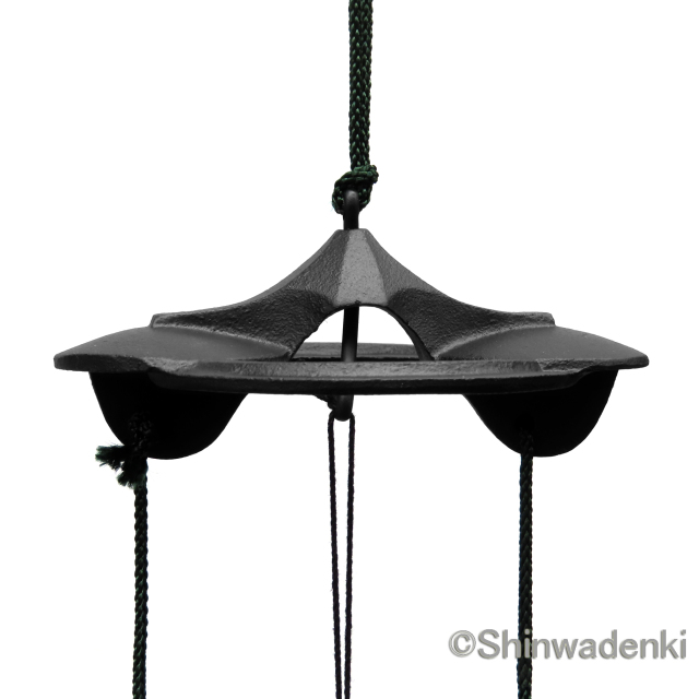 池永鉄工 南部鉄器 風鈴 二重奏 118149 Shinwadenki