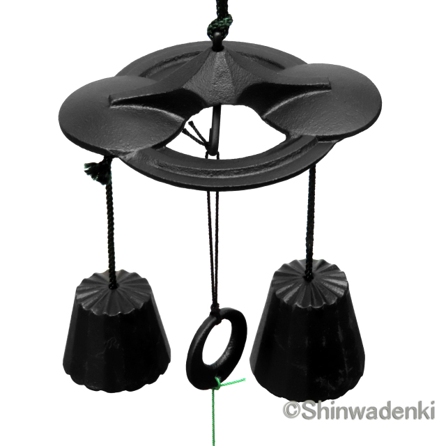 池永鉄工 南部鉄器 風鈴 二重奏 118149 Shinwadenki