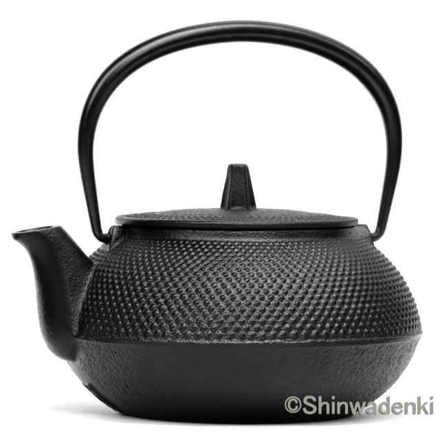 南部鉄器 鉄瓶兼用急須 5型新アラレ