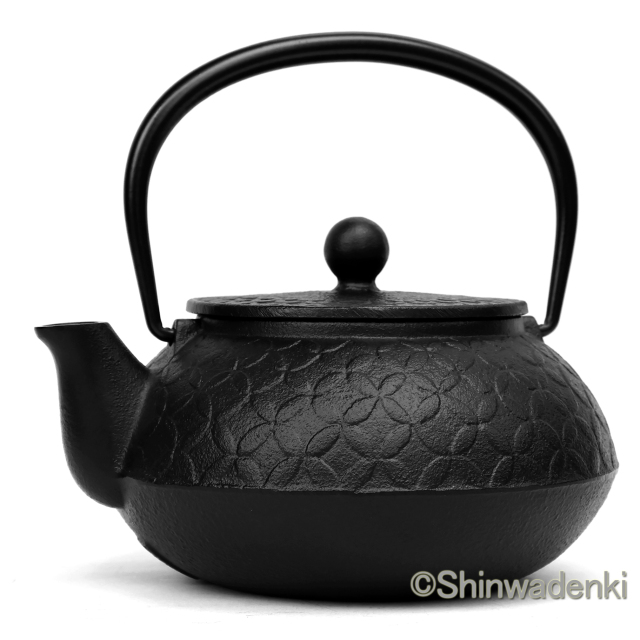 南部鉄器 鉄瓶兼用急須 5型七宝