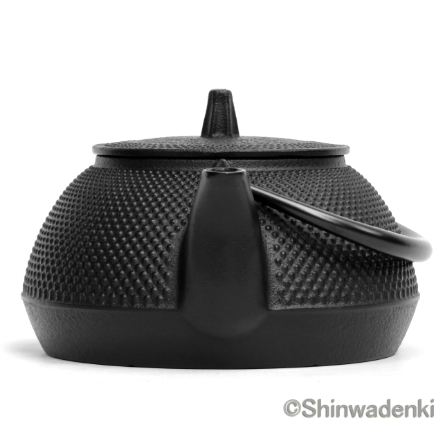 岩鋳 南部鉄器 鉄瓶兼用急須 5型新アラレ 12822 Shinwadenki