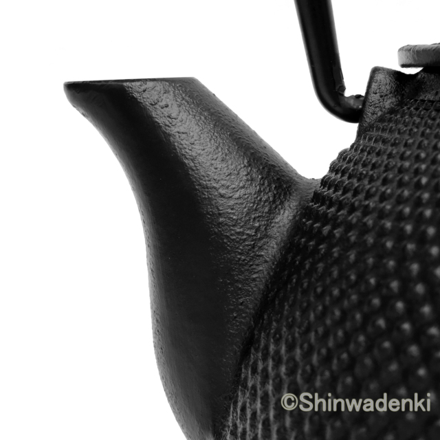 南部鉄器 鉄瓶兼用急須 5型新アラレ