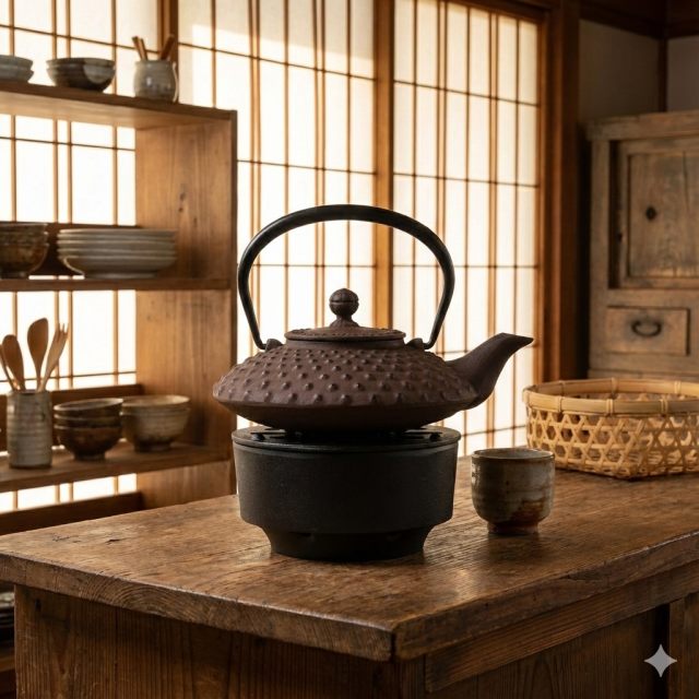 南部鉄器 ティーウォーマーアラレ