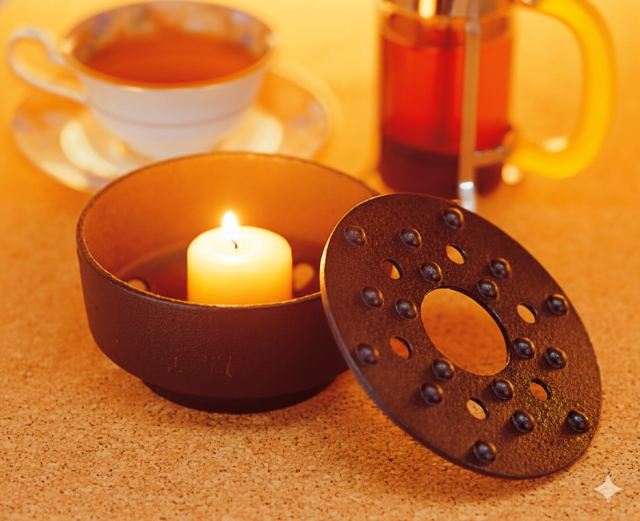 南部鉄器 ティーウォーマーアラレ