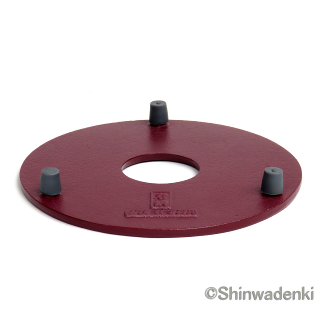 南部鉄器 釜敷 丸桜