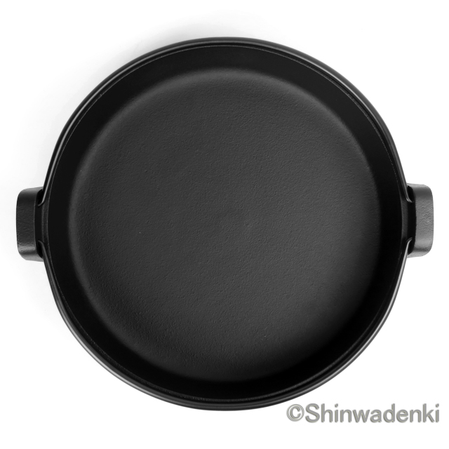 南部鉄器 すき焼き鍋 南部ツル付24cm