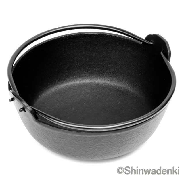 南部鉄器 鉄鍋 ふる里鍋深型16cm