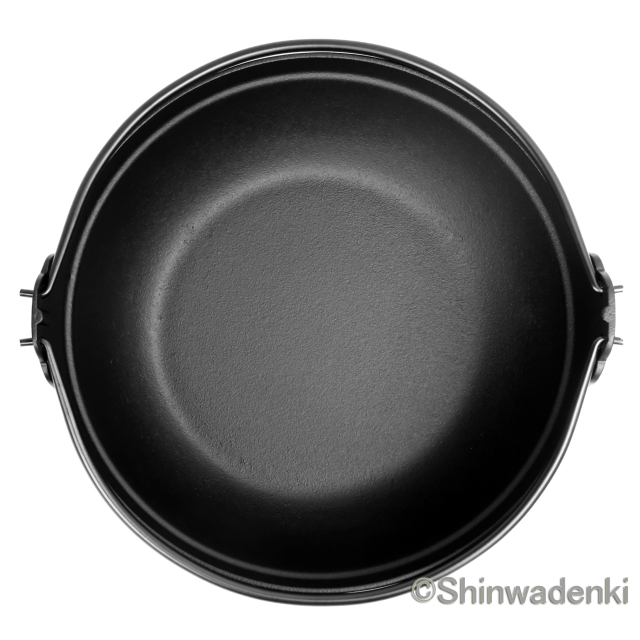 南部鉄器 鉄鍋 ふる里鍋深型24cm