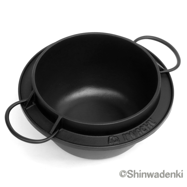 南部鉄器 鉄鍋 ホーロー鍋 ごはん鍋2合炊