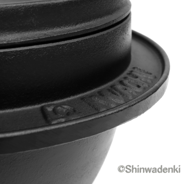 南部鉄器 鉄鍋 ホーロー鍋 ごはん鍋2合炊