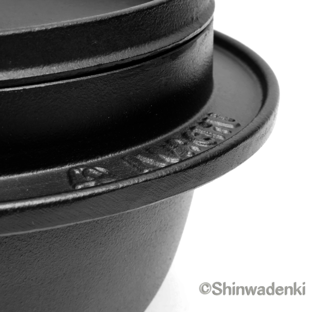 南部鉄器 鉄鍋 ホーロー鍋 ごはん鍋3合炊