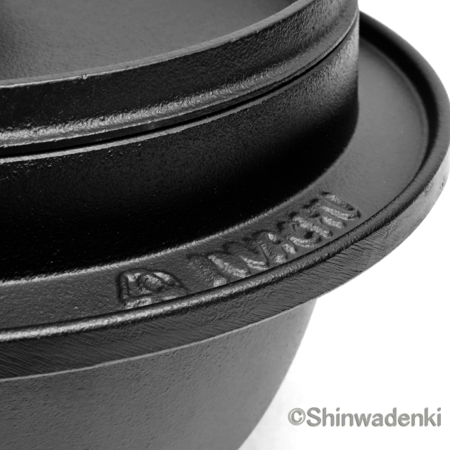 南部鉄器 鉄鍋 ホーロー鍋 ごはん鍋5合炊