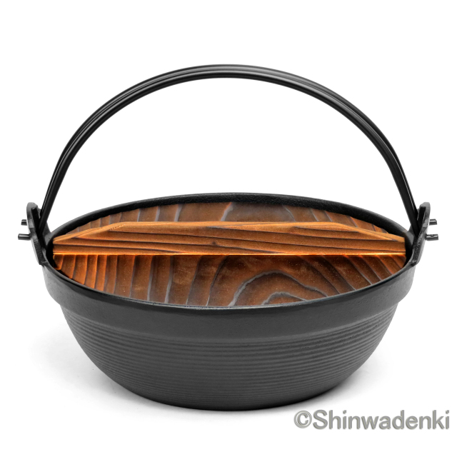 南部鉄器 鉄鍋 ふる里鍋深型21cm
