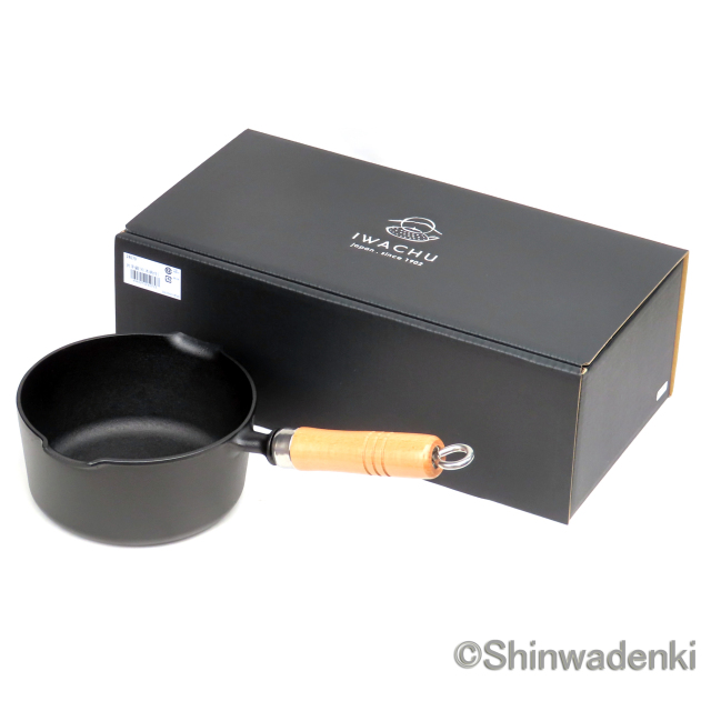 岩鋳 南部鉄器 片手鍋16cm 24070 Shinwadenki