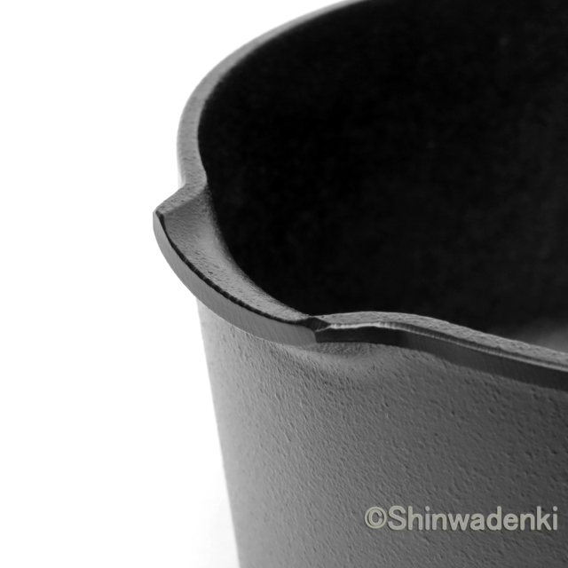 南部鉄器 鉄鍋 天ぷら鍋 揚げ物鍋 ミルクパン 片手鍋16cm