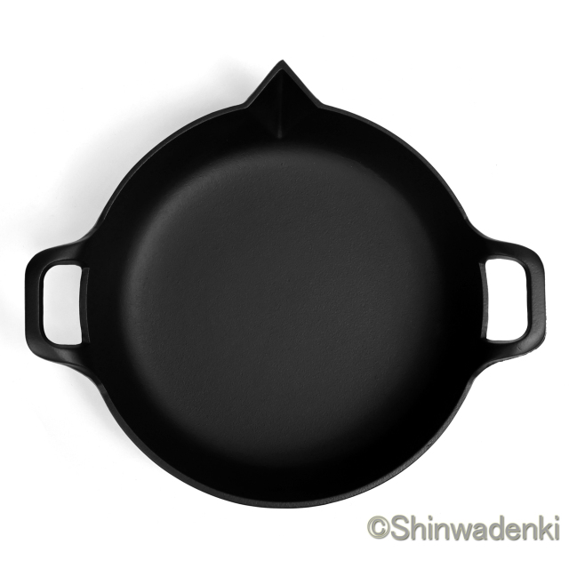 南部鉄器 天ぷら鍋平底25