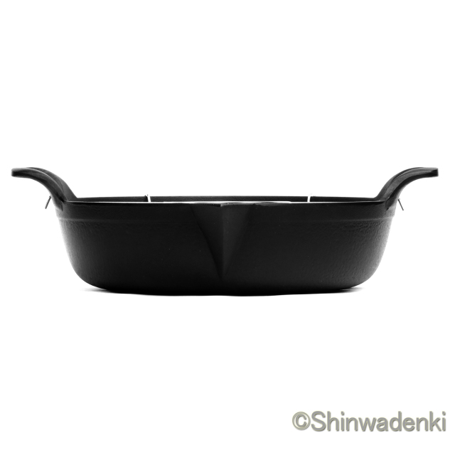 南部鉄器 天ぷら鍋平底25