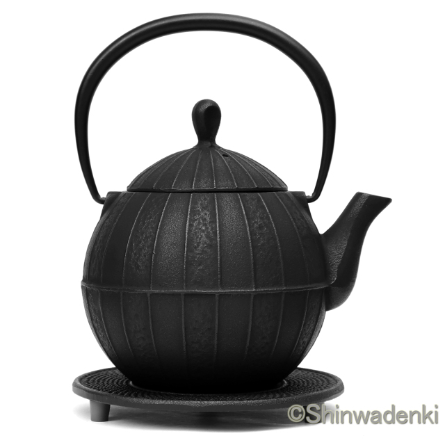 南部鉄器 鉄瓶 胡桃