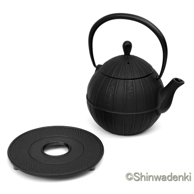 南部鉄器 鉄瓶 胡桃