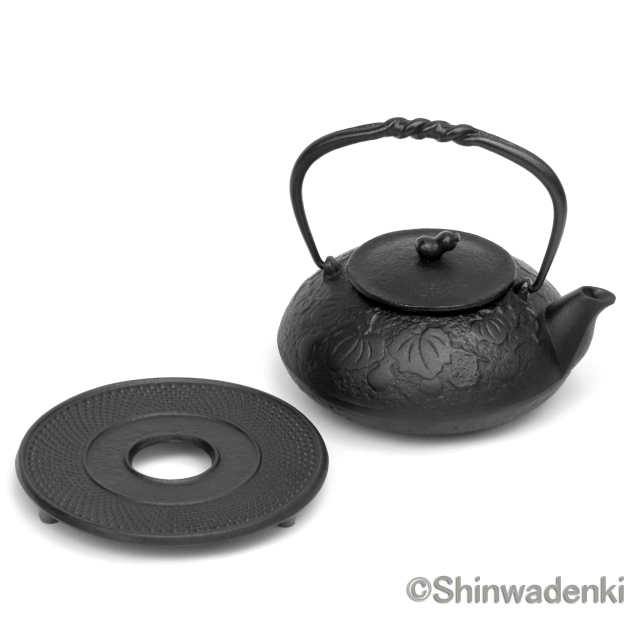 南部鉄器 鉄瓶兼用急須 小鉄瓶 瓢