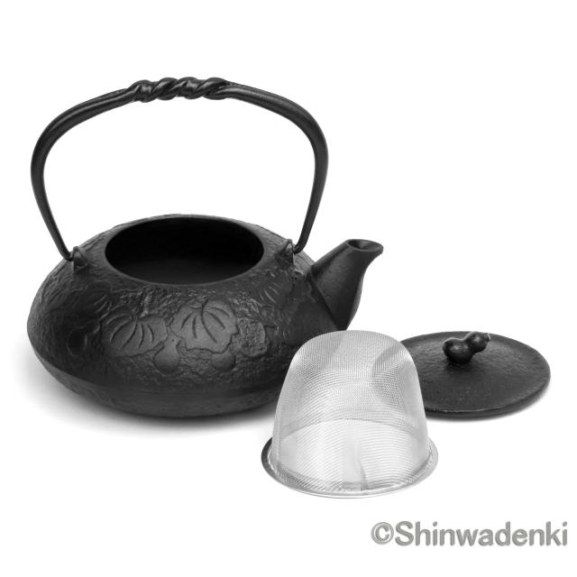 南部鉄器 鉄瓶兼用急須 小鉄瓶 瓢