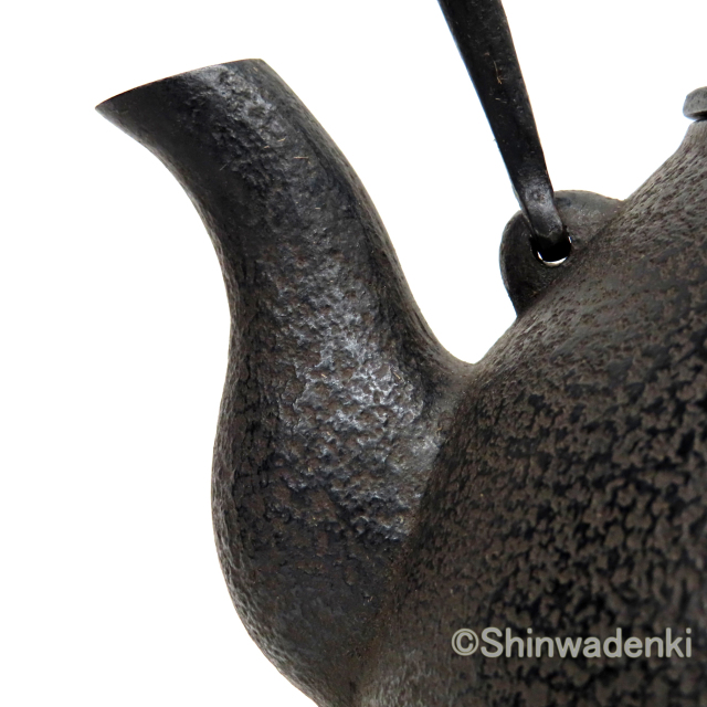 紅蓮堂 葛巻元作 宝珠形鉄瓶 日和1.2L Shinwadenki