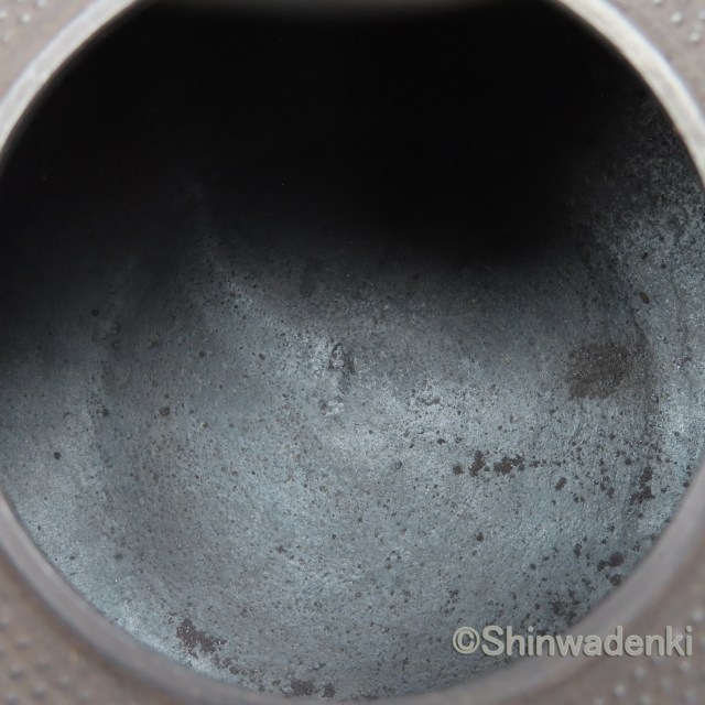 南部鉄器 鉄瓶 アラレ 0.6L/1.0L/1.8L 黒 ｜のレン神楽坂【公式