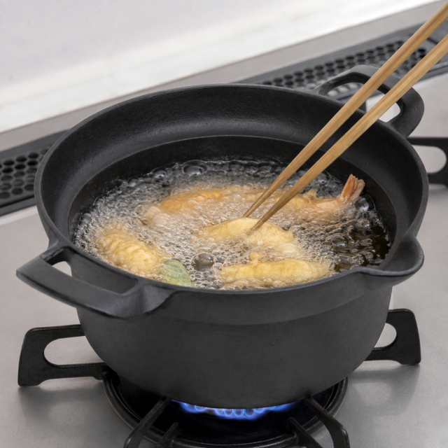 南部鉄器 揚げ鍋22cm