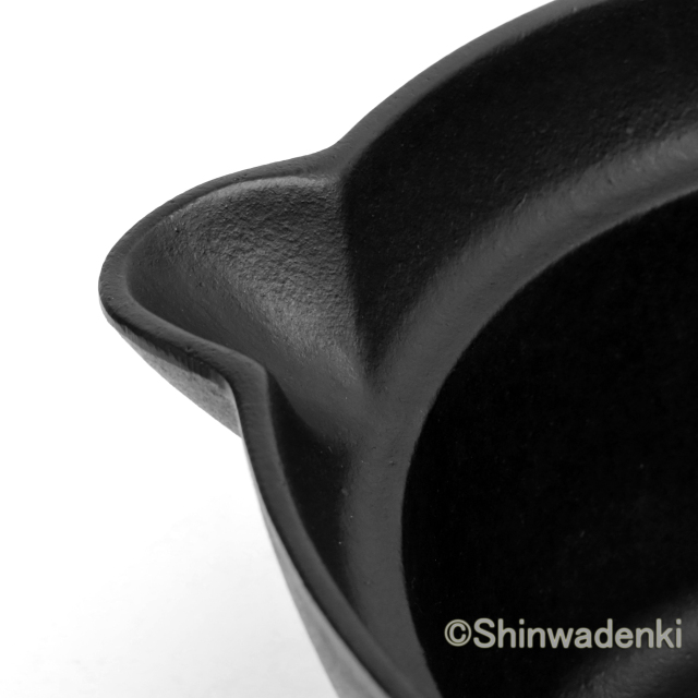 南部鉄器 鉄鍋 揚げ物鍋22cm IC-011 Shinwadenki
