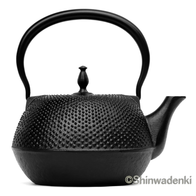 南部鉄器 鉄瓶 丸南部アラレ