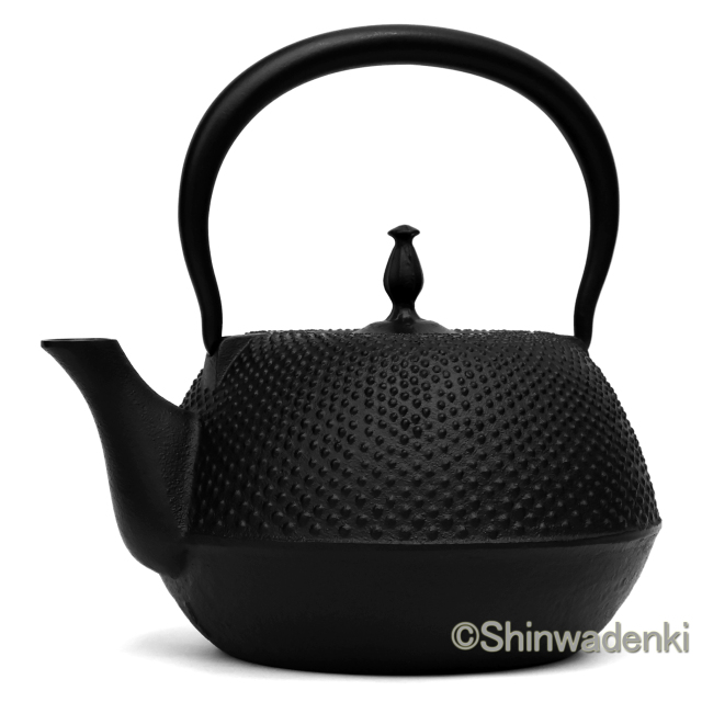 南部鉄器 鉄瓶 丸南部アラレ