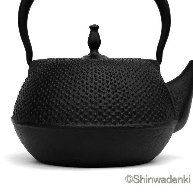 南部鉄器 鉄瓶 丸南部アラレ