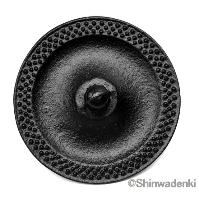 南部鉄器 鉄瓶 丸南部アラレ 1.2L MT-214 Shinwadenki