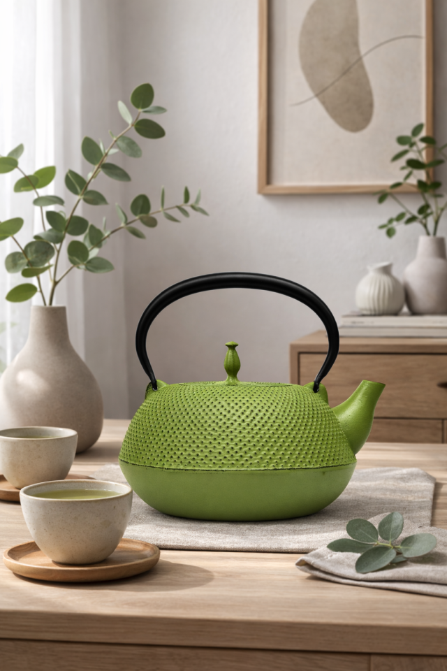 南部鉄器 鉄瓶 眞 小