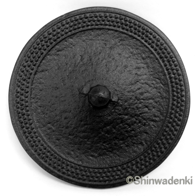 南部鉄器 鉄瓶 眞 黒 大